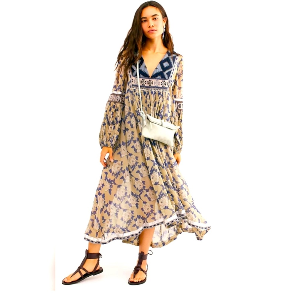 Free People Bold Blooms Embroidered : Stunning 🤩 Pics don't do it justice!